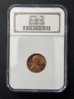 1945 NGC MS 66 RD United States / American Lincoln Wheat Cent.