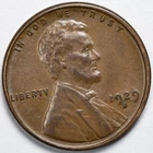 1929-S Lincoln Wheat Penny Cent Almost Uncirculated (AU)