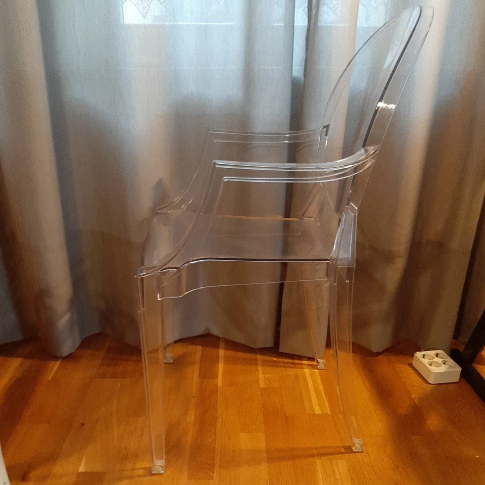 Kartell Louis Ghost Chair – Philippe Starck Designstuhl – Transparent - Bild 3 von 4