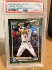 Konnor Griffin 2024 Bowman Draft #BDC-22 Green Grass Refractor /99 PSA 9