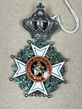 Belgium Order Of Leopold Knight Cross Medal
