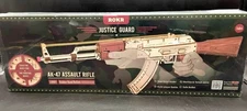 ROKR Justice Guard Gun Models AK-47 Assault Rifle Rubber Band Gun NIB SEALED