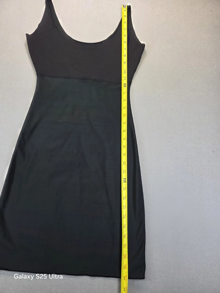 Vestido Spanx Shapewear Mujer Medio Negro Compresión Sin Mangas Bodycon Adelgazante Foto 2 de 4
