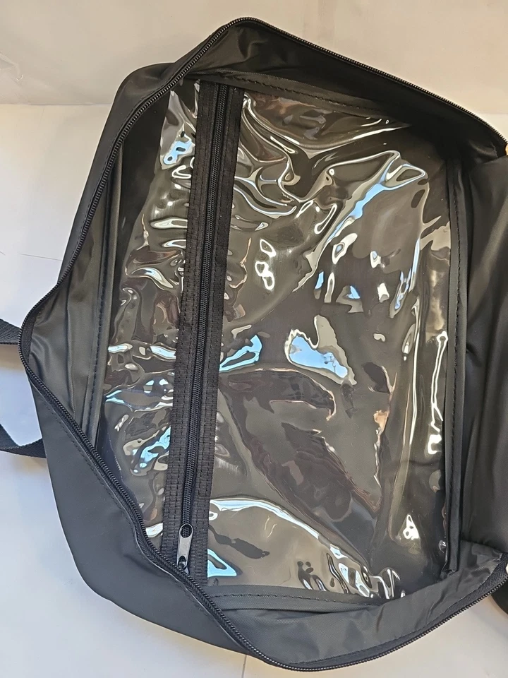 Make Up Bag Sigmature Club A Black 6-Pocket Carry Case 3.5x9x13" - Image 4 of 4