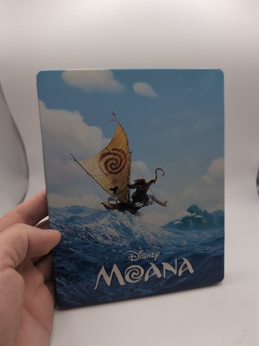 Disney Moana 2016 3D Bluray/Bluray/DVD Steelbook - Picture 1 of 4