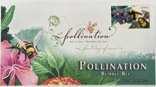 BDAOCITW KSC Cachets 4153 Pollination Bumble Bees