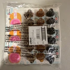 Scunci Mini Octopus Jaw Clips Assorted Colors, 6 Count Sealed Lot Of 3/18