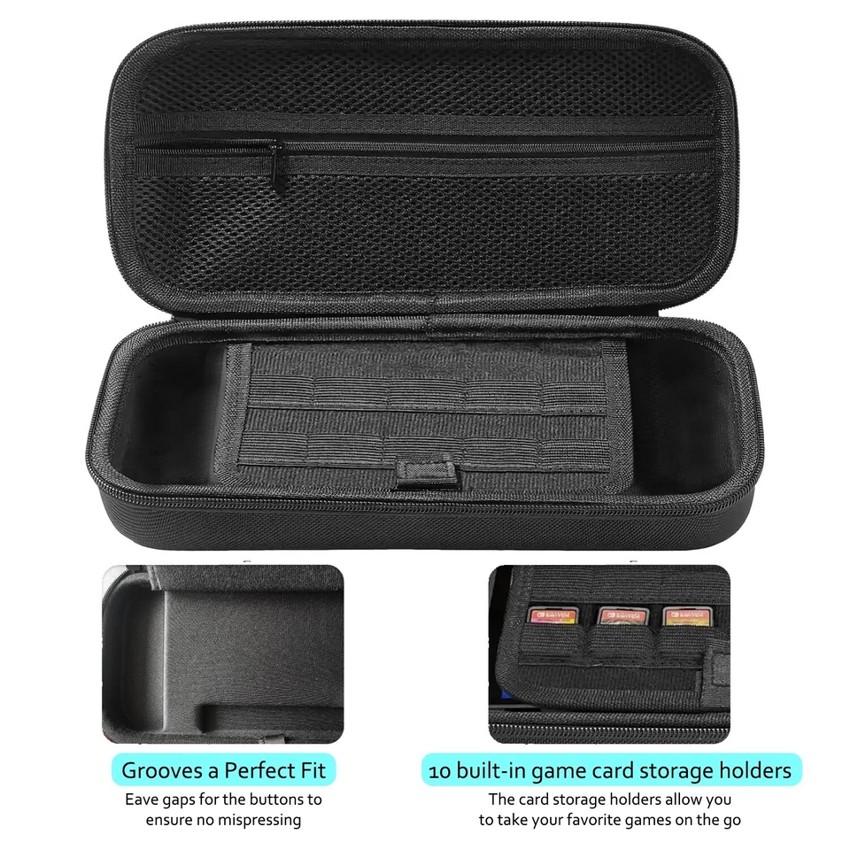 Carrying Case for Nintendo Switch 2 (2025) Hard Shell Portable Travel Bag Cover - Image 3 of 4