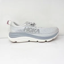 Hoka One One Womens Gaviota 5 1134235 SCP Gray Running Shoes Sneakers Size 8.5 B