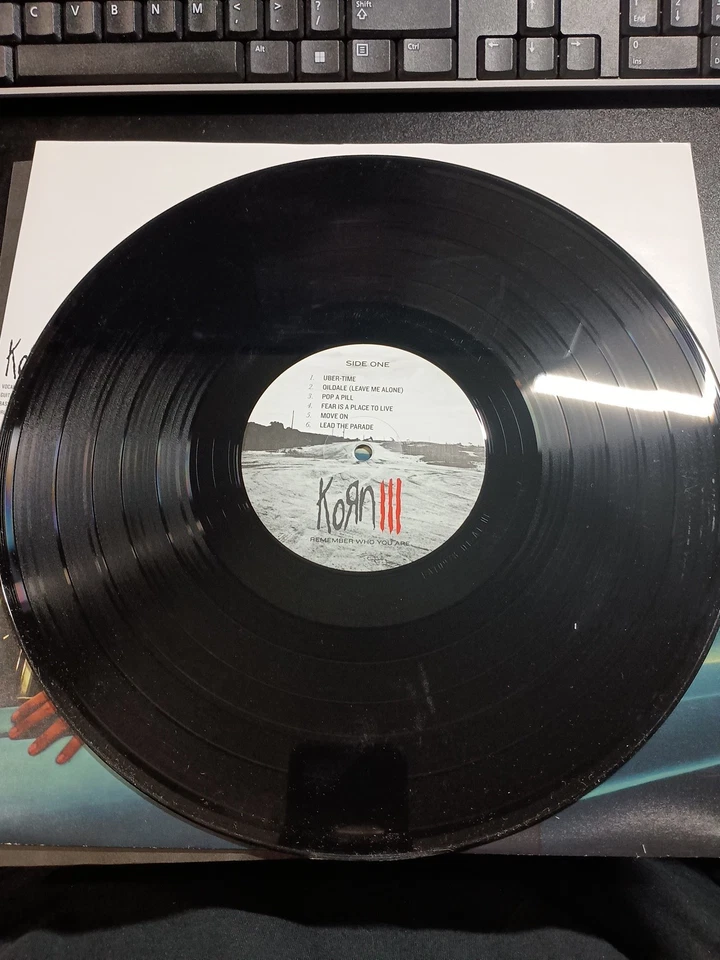 Korn III: Remember Who You Are Vinyl LP 2010 Rare 1st Pressing NO ALBUM COVER  - Image 3 of 4