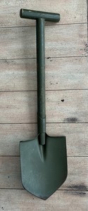 Vintage Military T-Handle  Entrenching  Shovel  Stamped with Japan