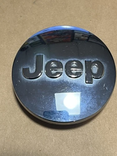 Chrome Used center cap 07-21 JEEP WRANGLER GRAND CHEROKEE COMPASS 1lb77trmac