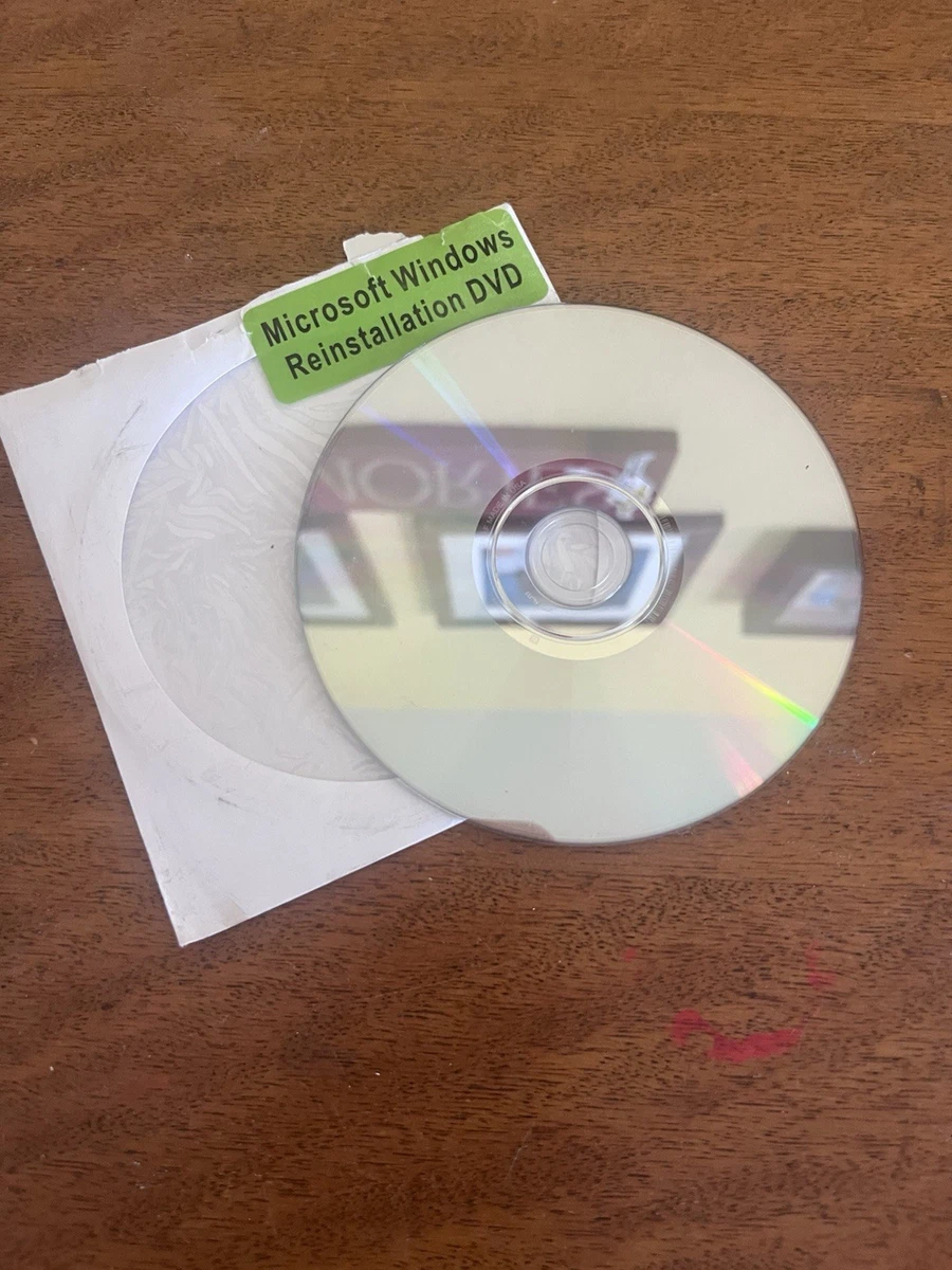DVD de reinstalación iBUYPOWER I Series Microsoft Windows 10