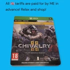 Chivalry 2 II Online Medieval Warfare Steelbook Edition Xbox One | Series X NEW