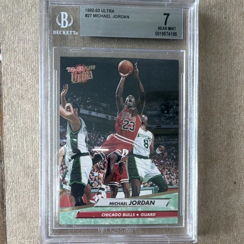 1992 Fleer Jordan BGS 7