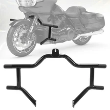 Front Engine Guard Crash Bar For Harley Davidson Touring Road Glide 2009-2025 