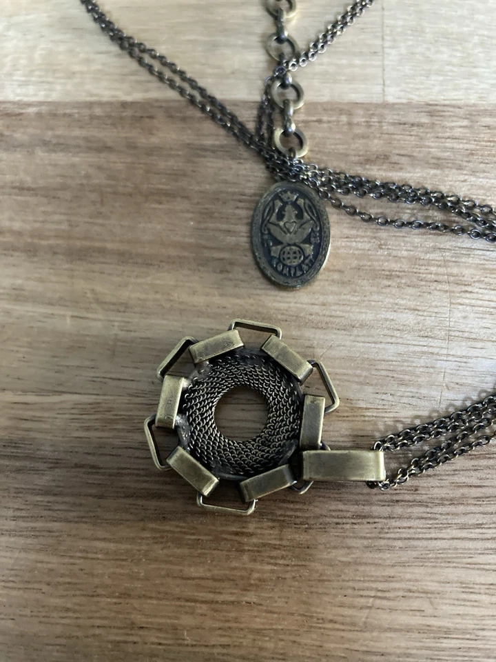 KONPLOTT Halskette 80cm lang braun neuwertig - Bild 4 von 4