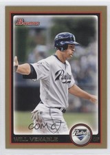 2010 Bowman Gold Will Venable #4 0b5