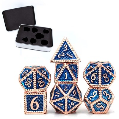 Multi-faceted Metal Dice Game Props Educational Club/Party Accessories