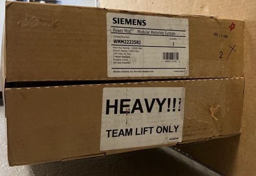 ⚡ Siemens WMM22225RJ MODULAR METERING SYTEM 2 METER POSITIONS