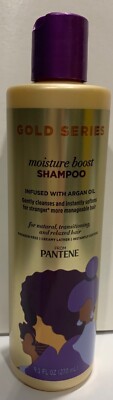 PANTENE - Gold Series Moisture Boost Shampoo Infused With Argan Oil  9.1 fl oz