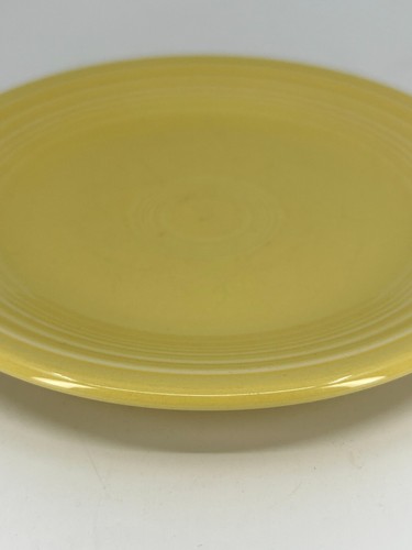 Fiestaware Fiesta 7.25" Round Salad Plate Pale Yellow Homer Laughlin Art Deco - Picture 6 of 24