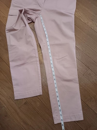 Talbots Damen Cargo Tasche Rouge Rosa Hose Stretch Taille Größe 10 - Bild 7 von 7