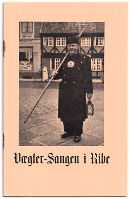 Vintage Ribe Gewichte Wächter Garde Liederheft Broschüre Dänemark 1953