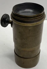 Antique Holmes Booth & Hayden Petzval Portrait Large Brass Lens No. 10139 NY 6"