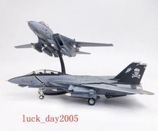 Wltk US Navy Grumman F-14B Tomcat VF-103 Jolly Rogers 1/100 Diecast Jet Model
