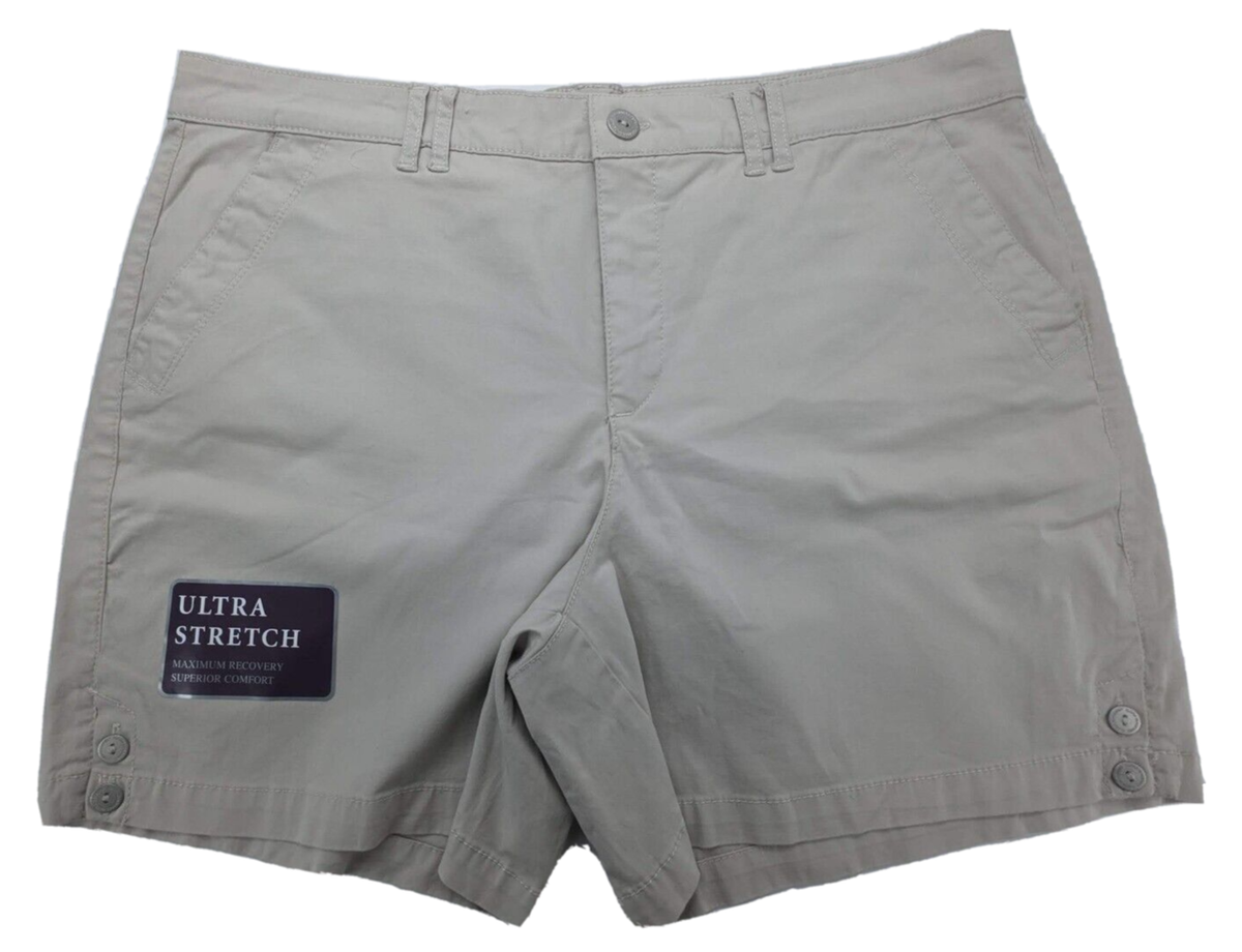 Cargo Shorts Gloria Vanderbilt Shorts Stretch Waist Gloria