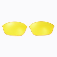 Walleva Yellow Non-Polarized Replacement Lenses For Oakley Half Jacket 2.0