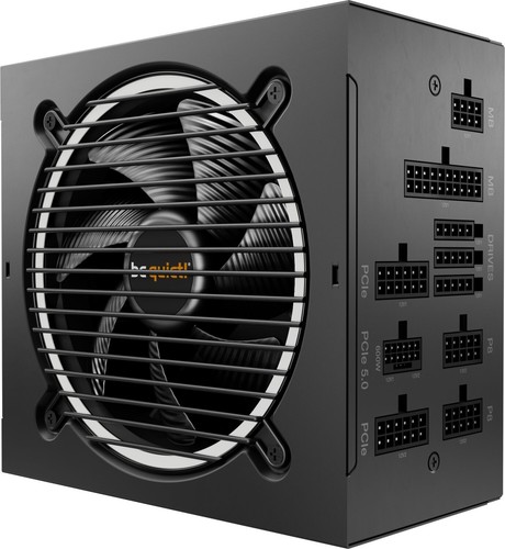 stai zitto! Pure Power 12M 850W, Alimentatore PC Nero, 5x PCIe, Gestione Cavi, 8