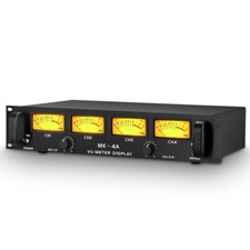 MK-4D 2U 4 VU Meter Display Audio VU Meter Level Meter for Audio Amplifier #TOP