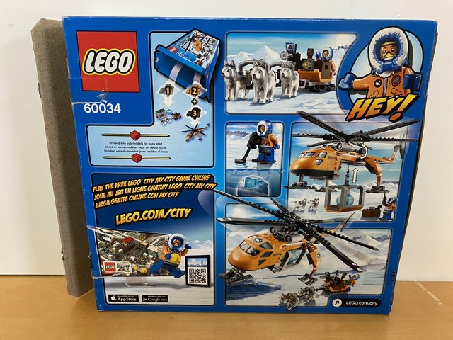 lego city arctic helicrane