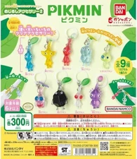Pikmin Mejirushi Accessories 2 Capsule Toys 9 Types Complete set BANDAI Japan
