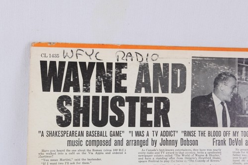 Wayne and Shuster (CL 1435), Comedy LP, VG/G - Picture 3 of 4