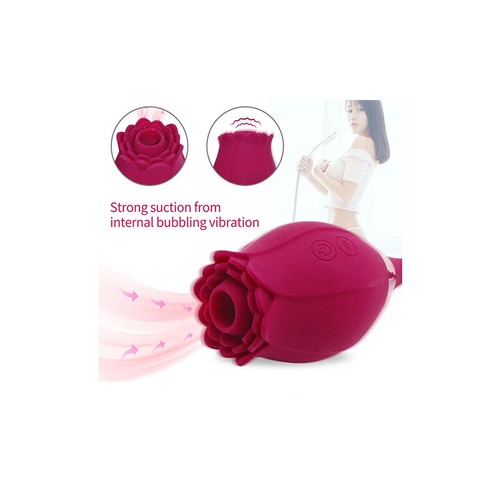 10 Modes Clitoris Suction Vibrating New Rose Massage Vibrator As A Gift - Picture 3 of 6