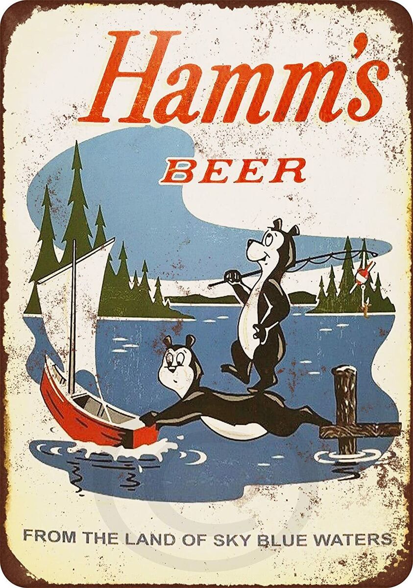 Hamm's BEER BAR SIGN ハムズベア サイン Hamm's BEER BAR SIGN ハムズベア サイン - メルカリ