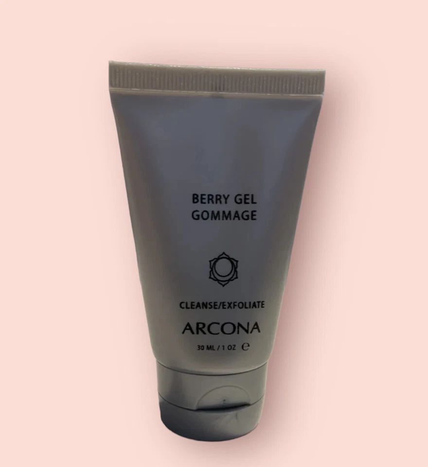 ARCONA Cleanser & Exfoliator Berry Gel Gommage 30ml Travel Size BRAND NEW - image 2 of 3