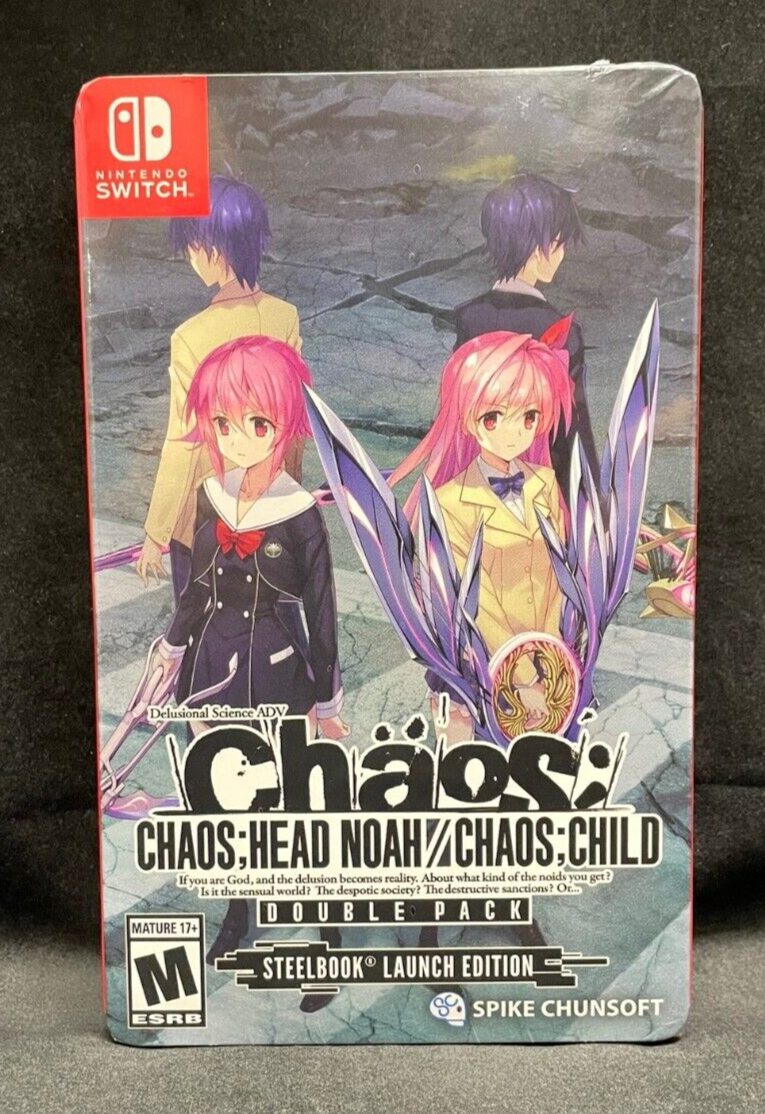 Chaos Head Noah / Chaos Child Double Pack (Steelbook Launch
