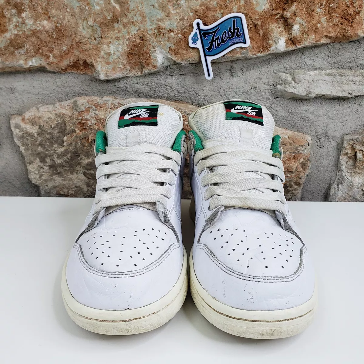 Nike SB Dunk Low x Ben-G 'Lucid Green' CU3846-100 Men&