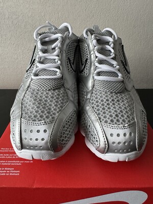 NIKE エア スム スヒリトン ケシ スニカ CJ1288 001 Nike Air Zoom Spiridon Caged 2 'Metallic Silver' CJ1288-001