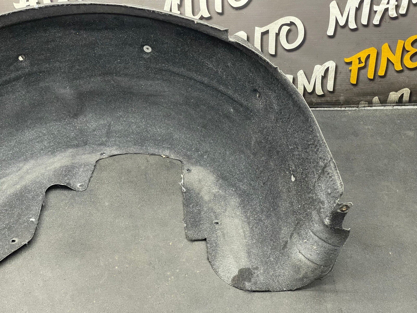 2014 Maserati Granturismo Rear Left Fender Liner Splash Mud Guard Shield OEM