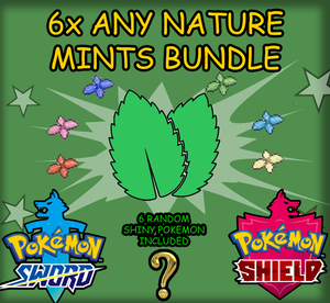 Pokemon Sword/Shield 6x ANY NATURE MINT + RANDOM SHINY POKEMON FAST DELIVERY | eBay