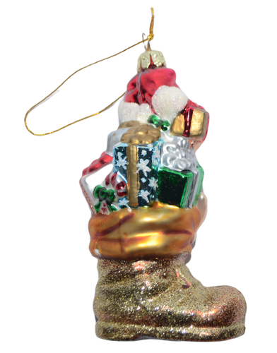 Kurt S Adler Betty Boop Christmas Ornament Hand Crafted Blown Glass Stocking - Picture 4 of 6