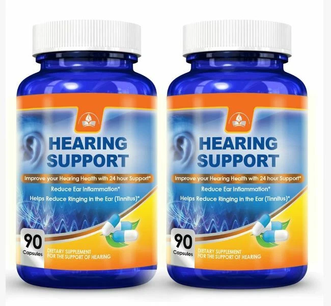 Suplemento para la salud auditiva alivio del tinnitus y zumbido en los oídos 90 cápsulas envío gratuito Foto 2 de 4