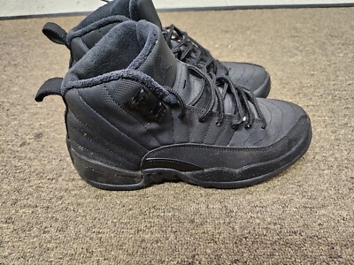 Air Jordan 12 Winterized Black Size 6y | eBay