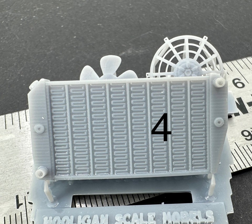 1/24 1/25 scale Big Block Radiators 4 otpions 3d printed | eBay