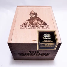 The Tabernacle Toro Havana No. 142 Empty Wood Cigar Box 7.25" x 5.5" x 4.25"